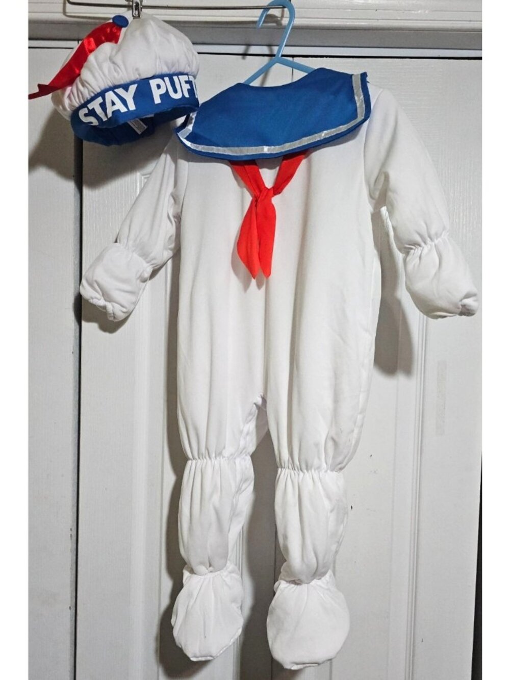 Ghostbusters Stay Puft Marshmallow Man Costume Baby 12-24 Months Halloween READ